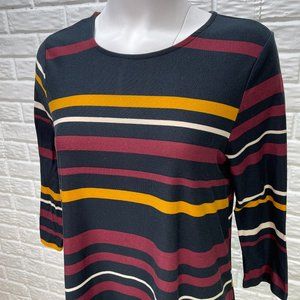 Bobbie Brooks Striped T-shirt Dress